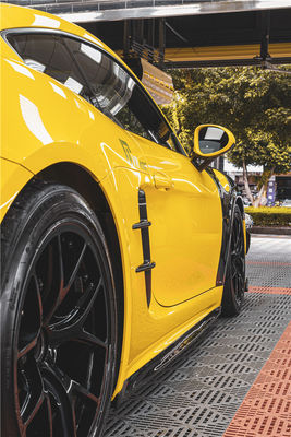 Nuovo prodotto per Porsche Cayman Fibra di carbonio Tuyere 718 Boxster Fibra di carbonio ingresso di aria laterale