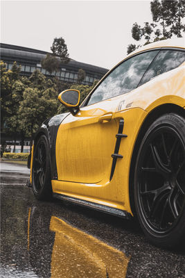 Nuovo prodotto per Porsche Cayman Fibra di carbonio Tuyere 718 Boxster Fibra di carbonio ingresso di aria laterale