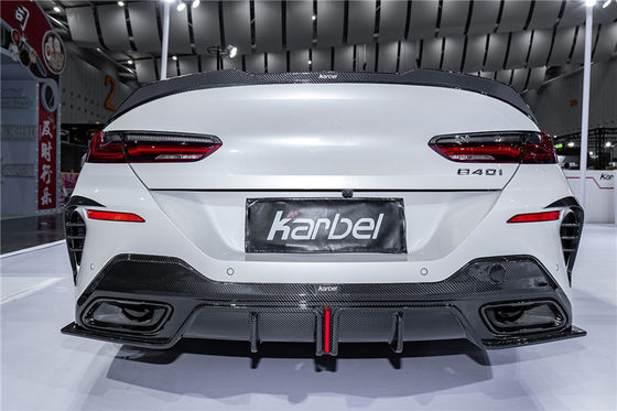 Hot Sale G14 G15 G16 840i 850i Carbon Fiber Body Kit Forbmw 8 Serie Spogliato frontale diffusore posteriore Spoiler