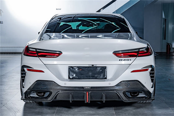 Hot Sale G14 G15 G16 840i 850i Carbon Fiber Body Kit Forbmw 8 Serie Spogliato frontale diffusore posteriore Spoiler
