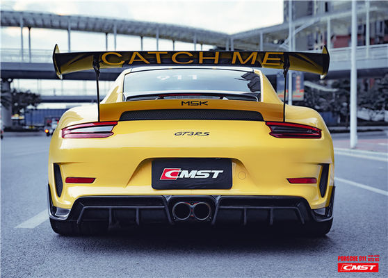 Kit di carrozzeria in fibra di carbonio per Porsche 911 991.2 GT3RS 911 GT3RS Kit di carrozzeria in fibra di carbonio per pala anteriore e diffusore posteriore