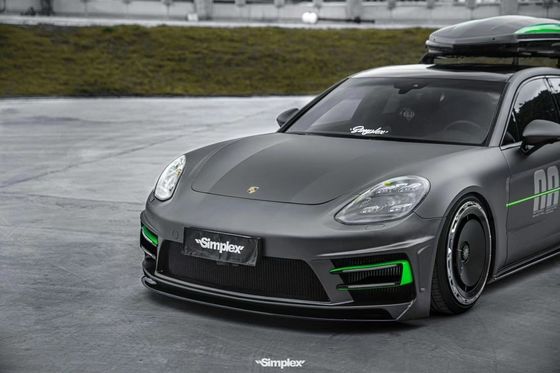 Per Porsche Palamela 971 Body Kit 971 ATR Upgraded Style Anteriore e posteriore Bumper Side Skirt Body Kit