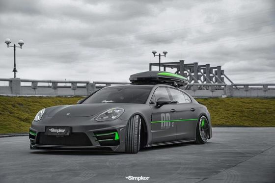 Per Porsche Palamela 971 Body Kit 971 ATR Upgraded Style Anteriore e posteriore Bumper Side Skirt Body Kit