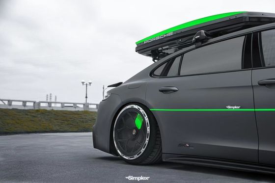 Per Porsche Palamela 971 Body Kit 971 ATR Upgraded Style Anteriore e posteriore Bumper Side Skirt Body Kit
