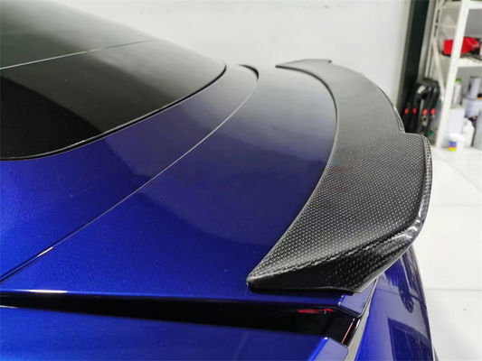 Per Porsche Taycan Spoiler in fibra di carbonio