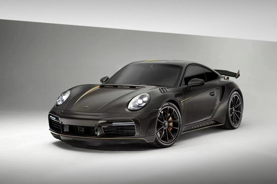Ricambi auto per Porsche 911 992 Body Kit Materiale in fibra di carbonio secco 911 992 Upgraded TOPCAR Style Body Kit Spoiler