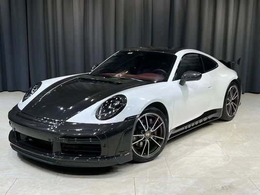 Ricambi auto per Porsche 911 992 Body Kit Materiale in fibra di carbonio secco 911 992 Upgraded TOPCAR Style Body Kit Spoiler
