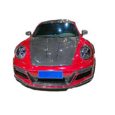 Ricambi auto per Porsche 911 992 Kit di carrozzeria 911 992 Turbo Upgraded Techart Style Kit di carrozzeria copertura paraurti anteriore e posteriore