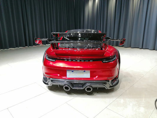 Ricambi auto per Porsche 911 992 Kit di carrozzeria 911 992 Turbo Upgraded Techart Style Kit di carrozzeria copertura paraurti anteriore e posteriore