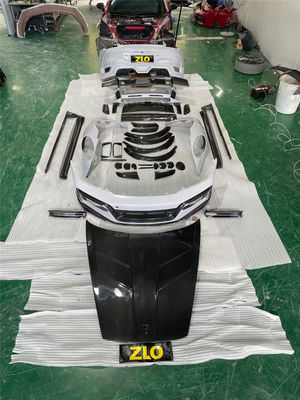 Ricambi auto per Porsche 911 992 Kit di carrozzeria 911 992 Turbo Upgraded Techart Style Kit di carrozzeria copertura paraurti anteriore e posteriore