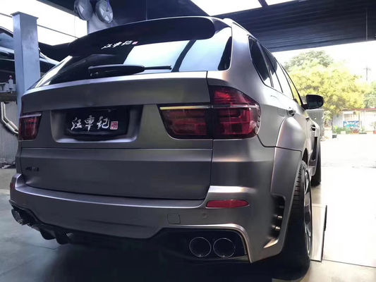 Per BMW E70 E71 X5 Body Kit FPR Materiale X5 E70 E71 Modernizzare PD Stile Frontale e posteriore Paraurti Wide Bodyki