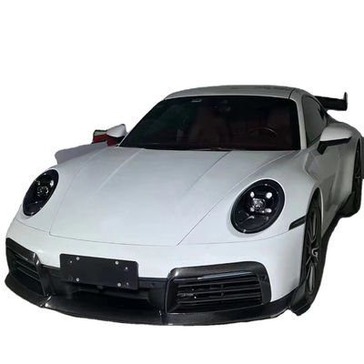 Ricambi auto per Porsche 911 992 Kit di carrozzeria in fibra di carbonio 911 992 Kit di carrozzeria di sfera anteriore in stile ottone