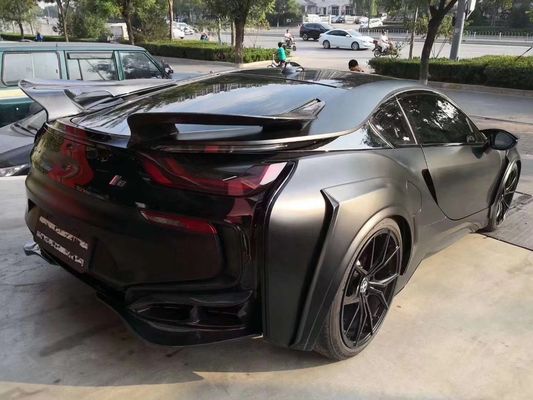 Per BMW I8 Kit corpo in fibra di carbonio I8 Upgrade Energy-style Front and Rear Bumper Spoiler Widebody Kit