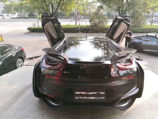 Per BMW I8 Kit corpo in fibra di carbonio I8 Upgrade Energy-style Front and Rear Bumper Spoiler Widebody Kit