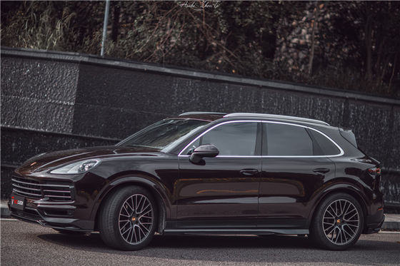 Ricambi auto per Porsche Cayenne Fibre Body Kit Cayenne Carbon Fiber Front Spreader Spoiler