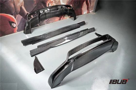 Ricambi auto per Porsche Cayenne Fibre Body Kit Cayenne Carbon Fiber Front Spreader Spoiler