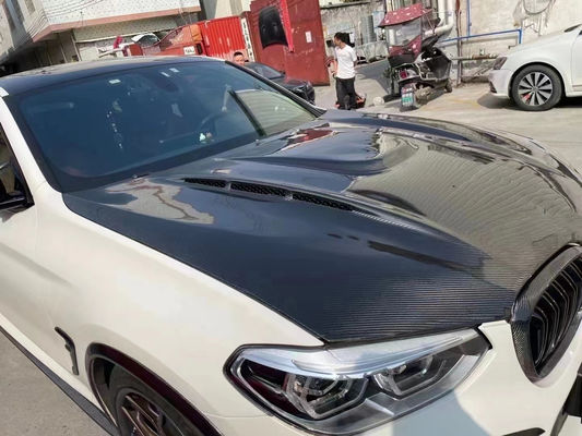 Per la BMW X3M X4M F97 F98 Copertura del motore in fibra di carbonio Materiale secco in fibra di carbonio X3M X4M Copertura del motore in fibra di carbonio