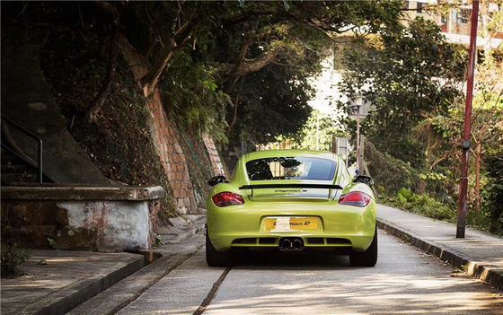 Ricambi auto per Porsche 987 Spoiler in fibra di carbonio 987 Upgraded Cayman R Style Tail Spoiler 987 Body Kit