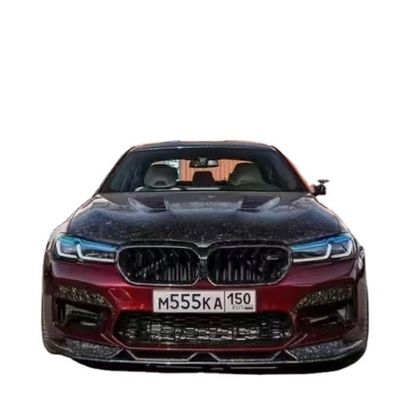Per la BMW Serie 5 G30 G38 F90 Copertura del motore in fibra di carbonio G30 G38 F90 Copertura del portello del motore in fibra di carbonio secca