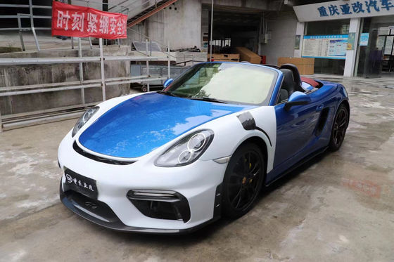 Ricambi auto per Porsche 981Boxster Cayman Body Kit 981Boxster Cayman Upgraded GT4-style Front and Rear Bumper Body Kit