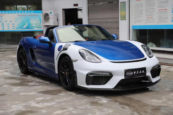 Ricambi auto per Porsche 981Boxster Cayman Body Kit 981Boxster Cayman Upgraded GT4-style Front and Rear Bumper Body Kit