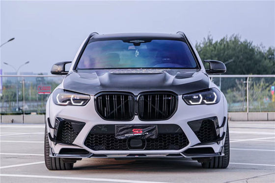 Auto Parts Carbon Fiber Body Kit per BMW X5M X5M Carbon Fiber Hood X5M Frontale Paletta Diffusore Spoiler X5M Wide Body Kit