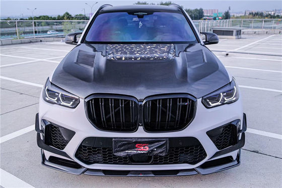 Auto Parts Carbon Fiber Body Kit per BMW X5M X5M Carbon Fiber Hood X5M Frontale Paletta Diffusore Spoiler X5M Wide Body Kit