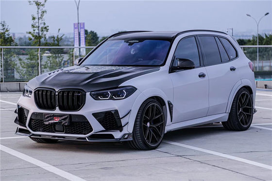 Auto Parts Carbon Fiber Body Kit per BMW X5M X5M Carbon Fiber Hood X5M Frontale Paletta Diffusore Spoiler X5M Wide Body Kit