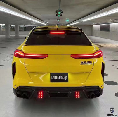 Ricambi auto per BMW X6M F96 Kit corpo in fibra di carbonio X6M F96 Upgraded LARTE Design Style Front Shovel Diffuser Spoiler Body Kit