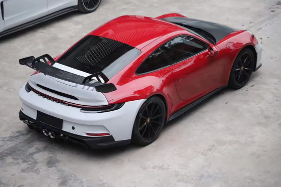 Kit di corpo in materiale plastico PP per Porsche911 992 992 GT3 stile aggiornato anteriore e posteriore coppiere abito laterale spoiler cappuccio kit di corpo