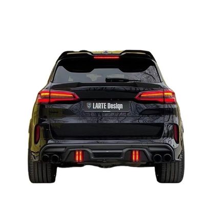 Ricambi per auto per BMW X5M F95 Kit di carrozzeria in fibra di carbonio X5M F95 Kit di carrozzeria di sfera anteriore in stile LD aggiornato