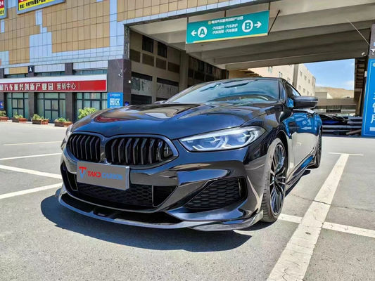 Ricambi auto per BMW Serie 8 G14 G15 G16 840i Carbon Fiber Body Kit 840i Carbon Fiber Front Scoop Diffused Spoiler Side Skirt