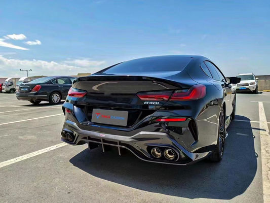 Ricambi auto per BMW Serie 8 G14 G15 G16 840i Carbon Fiber Body Kit 840i Carbon Fiber Front Scoop Diffused Spoiler Side Skirt
