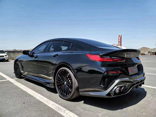Ricambi auto per BMW Serie 8 G14 G15 G16 840i Carbon Fiber Body Kit 840i Carbon Fiber Front Scoop Diffused Spoiler Side Skirt