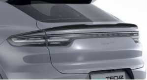 Per Porsche Cayenne Fibra di carbonio Kit corpo Cayenne Fibra di carbonio Frontale Diffusore della bocca Spoiler Top Wing Hood Side Skirt