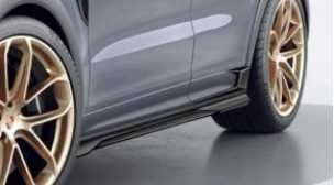 Per Porsche Cayenne Fibra di carbonio Kit corpo Cayenne Fibra di carbonio Frontale Diffusore della bocca Spoiler Top Wing Hood Side Skirt