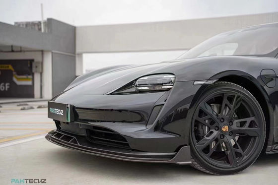 Kit di carrozzeria in fibra di carbonio secca per Porsche Taycan Taycan Upgrade PAKTECHZ Style