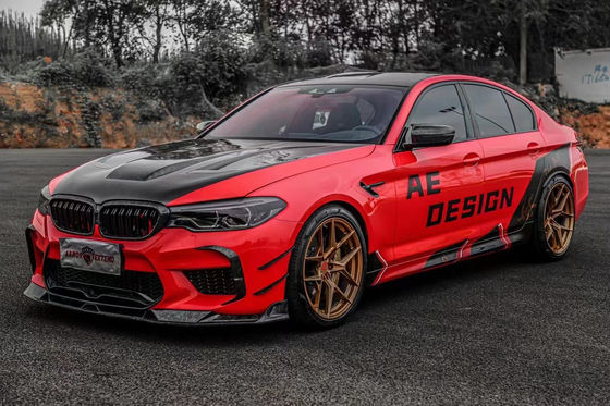 Auto Parts Carbon Fiber Body Kit per BMW M5 F90 M5 F90 Carbon Fiber Front Shovel Diffuser Spoiler Side Skirt Hood Body Kit