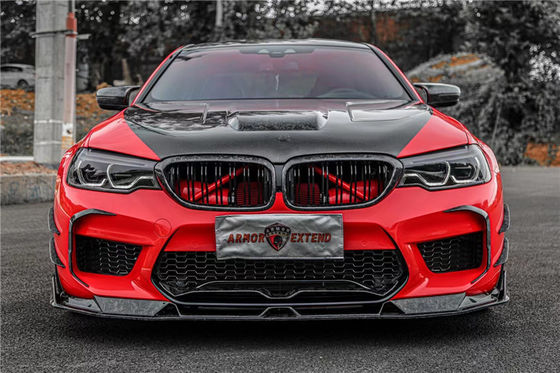Auto Parts Carbon Fiber Body Kit per BMW M5 F90 M5 F90 Carbon Fiber Front Shovel Diffuser Spoiler Side Skirt Hood Body Kit