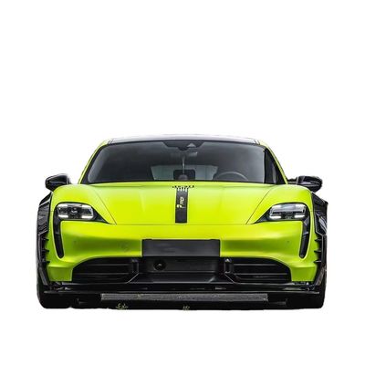 Per Porsche Taycan Wide-body Kit Taycan Upgrades PD-style Carbon Fiber Front Lip Diffuser Spoiler Side Skirt Wheel Arch