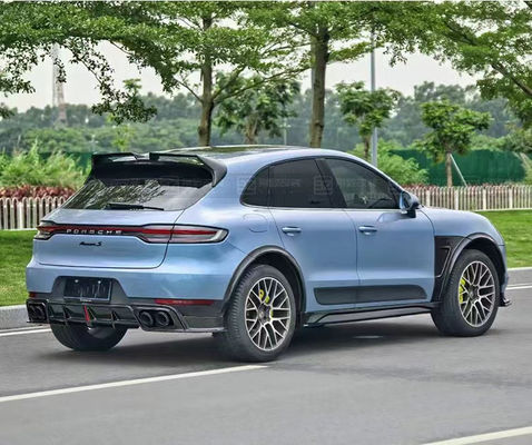 Per Porsche Mancan Kit corpo in fibra di carbonio Mancan aggiorna il kit widebody di diffusore della bocca frontale in fibra di carbonio in stile CMST