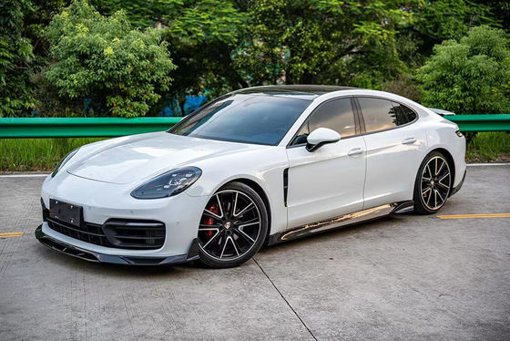 Per Porsche Panamera Fibra di Carbonio Kit Corpo Panamera Fibra di Carbonio Frontale Labbro Diffusore Spoiler Fusta laterale