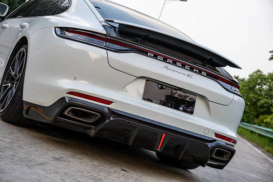 Per Porsche Panamera Fibra di Carbonio Kit Corpo Panamera Fibra di Carbonio Frontale Labbro Diffusore Spoiler Fusta laterale