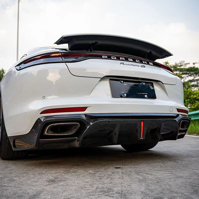 Per Porsche Panamera Fibra di Carbonio Kit Corpo Panamera Fibra di Carbonio Frontale Labbro Diffusore Spoiler Fusta laterale