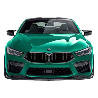 Per la BMW M8 Kit corpo in fibra di carbonio M8 Modernizzato Vors Stile Fibra di carbonio Front Lip Diffuser Spoiler Side Skirt Body Kit