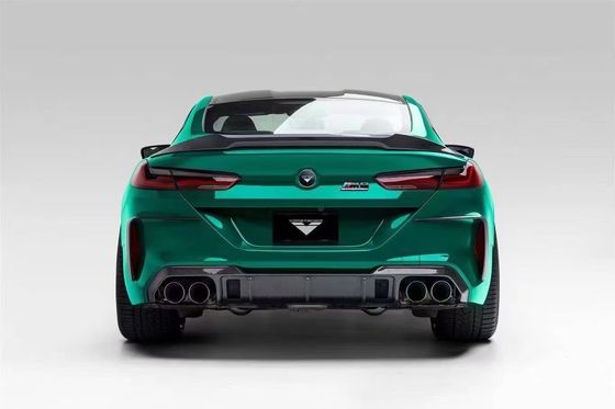 Per la BMW M8 Kit corpo in fibra di carbonio M8 Modernizzato Vors Stile Fibra di carbonio Front Lip Diffuser Spoiler Side Skirt Body Kit