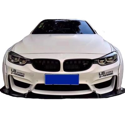 LB Wide-body Kit per BMW M4 F82 Wide-body Kit M4 F82 Upgraded LB Style Front Lip Diffuser Spoiler Carbon Fiber Body Kit