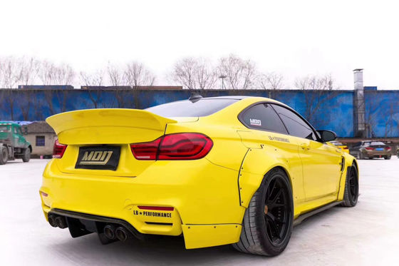 LB Wide-body Kit per BMW M4 F82 Wide-body Kit M4 F82 Upgraded LB Style Front Lip Diffuser Spoiler Carbon Fiber Body Kit