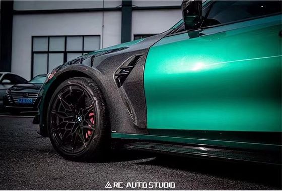 Per BMW M3 M4 G80 G82 Fender in fibra di carbonio M3 M4 G80 G82 Fender in fibra di carbonio leggero in stile AE aggiornato