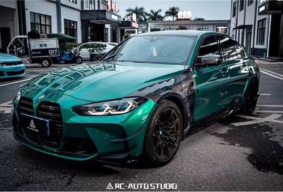 Per BMW M3 M4 G80 G82 Fender in fibra di carbonio M3 M4 G80 G82 Fender in fibra di carbonio leggero in stile AE aggiornato